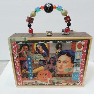 Artistic Collage Handbag